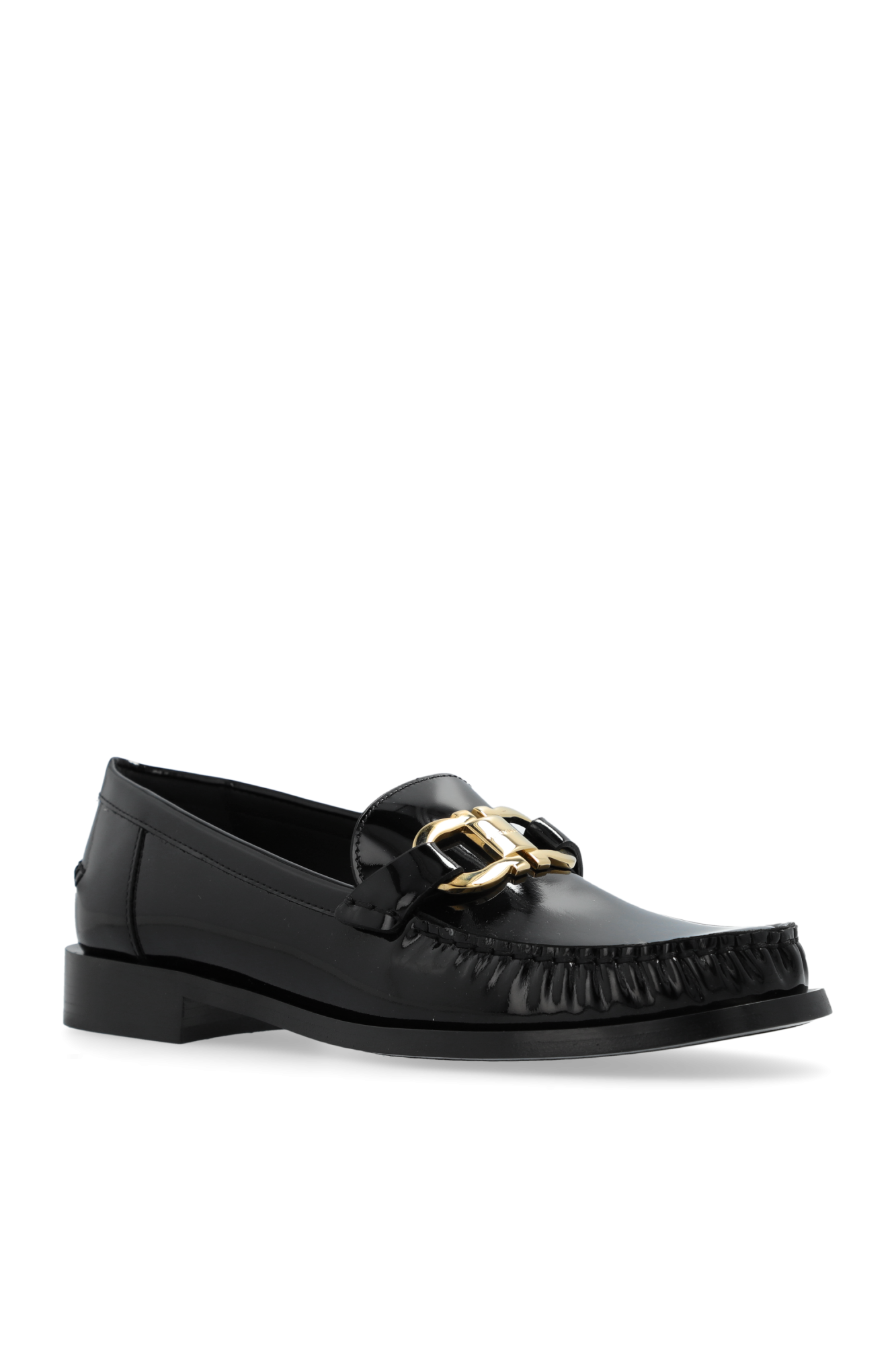 SALVATORE FERRAGAMO マルレナハンフス 769316 NERO FERRAGAMO Marlena 60MM Patent Leather Pumps | Saks Fifth Avenue